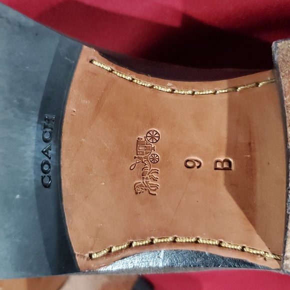 Coach chocolate brown suede Chelsea ankle bootie - Picture 7 of 10